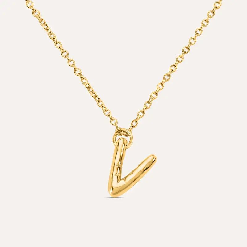 Collana Radiance Acciaio Dorato