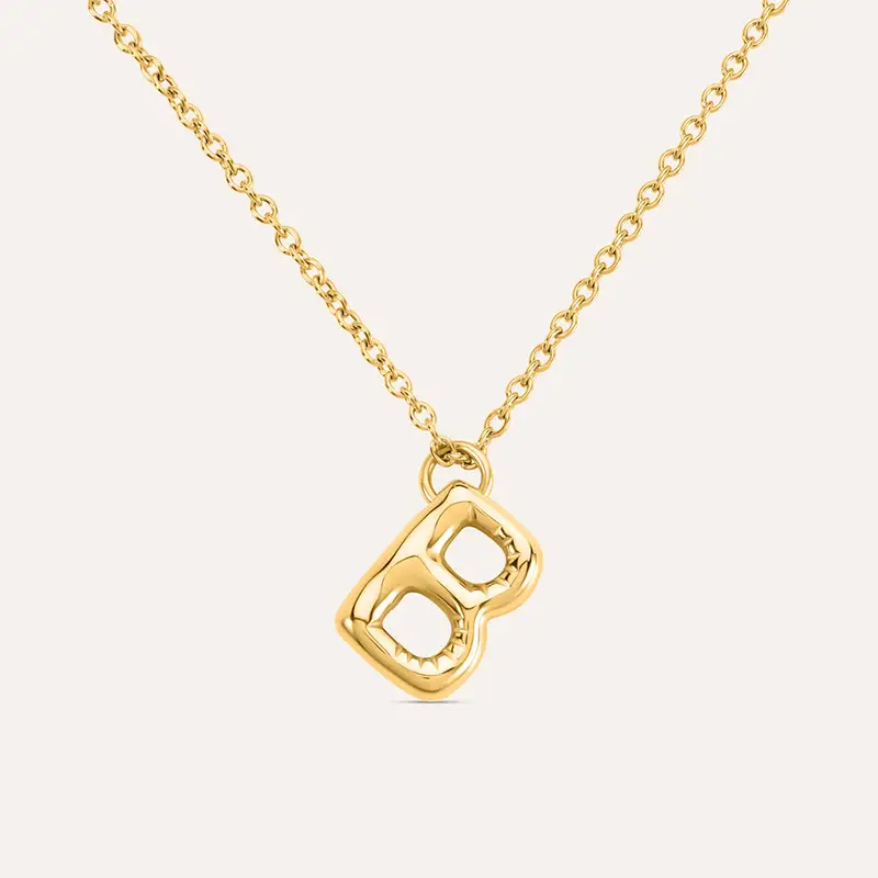 Collana Radiance Acciaio Dorato