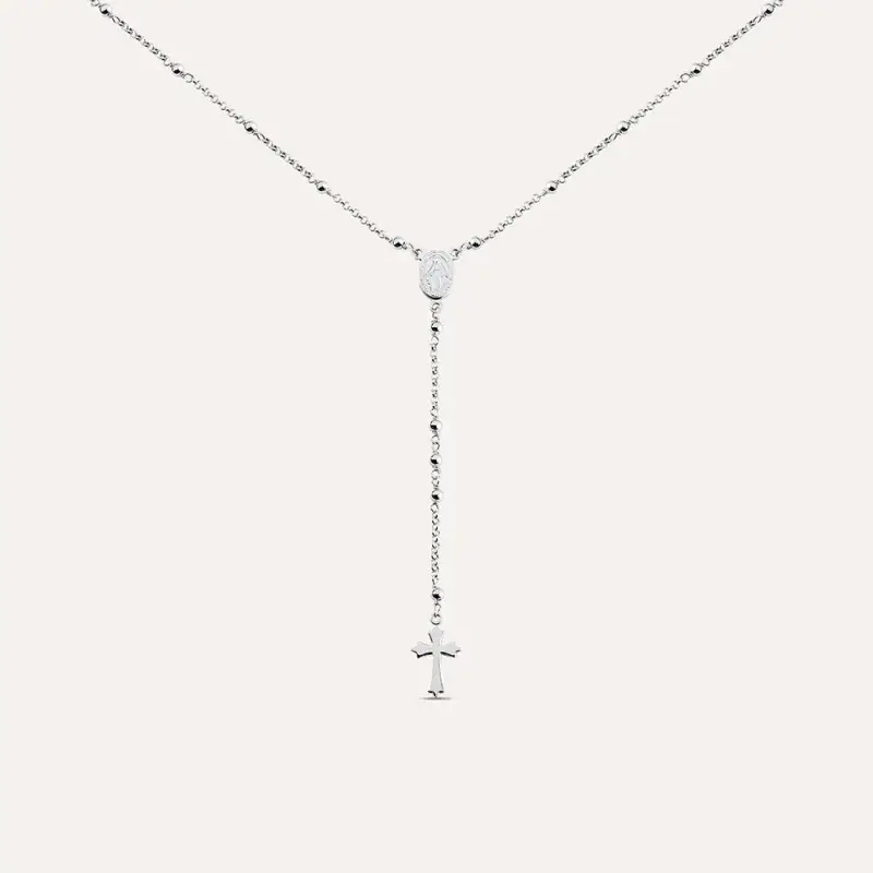 Collana Rosario Silver Soul Argento Rodiato