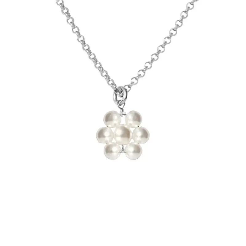 Collana Silver Baby Argento Rodiato Pietra sintetica