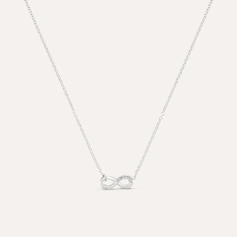 Collana Silver Collection Argento Rodiato