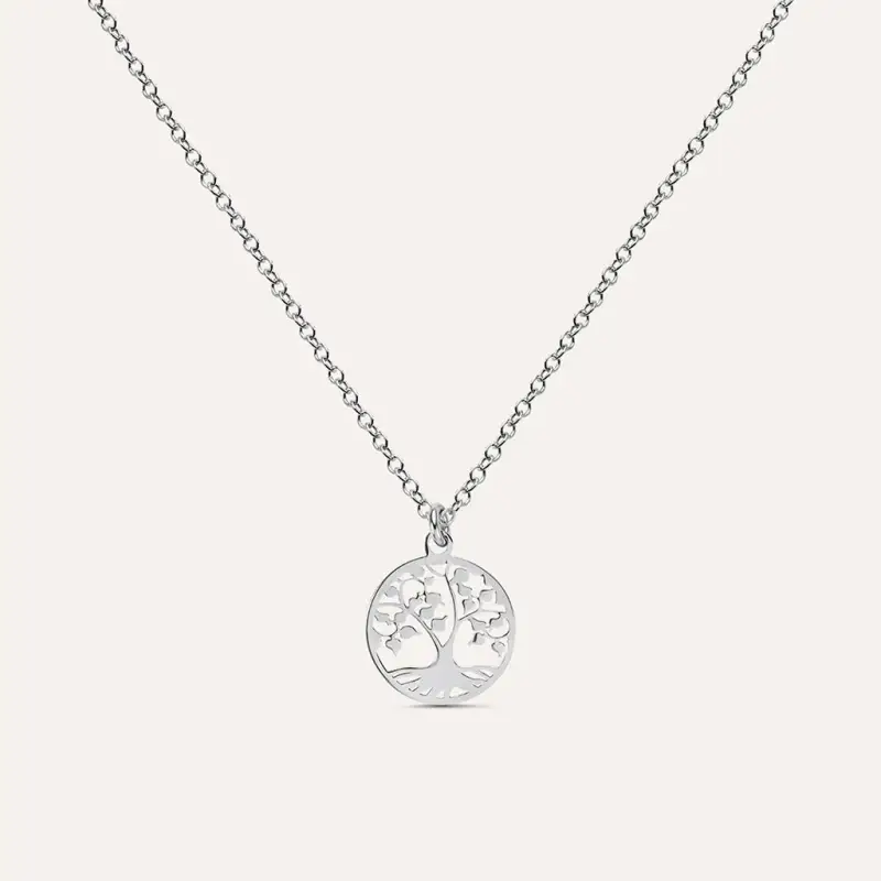 Collana Silver Collection Argento Rodiato