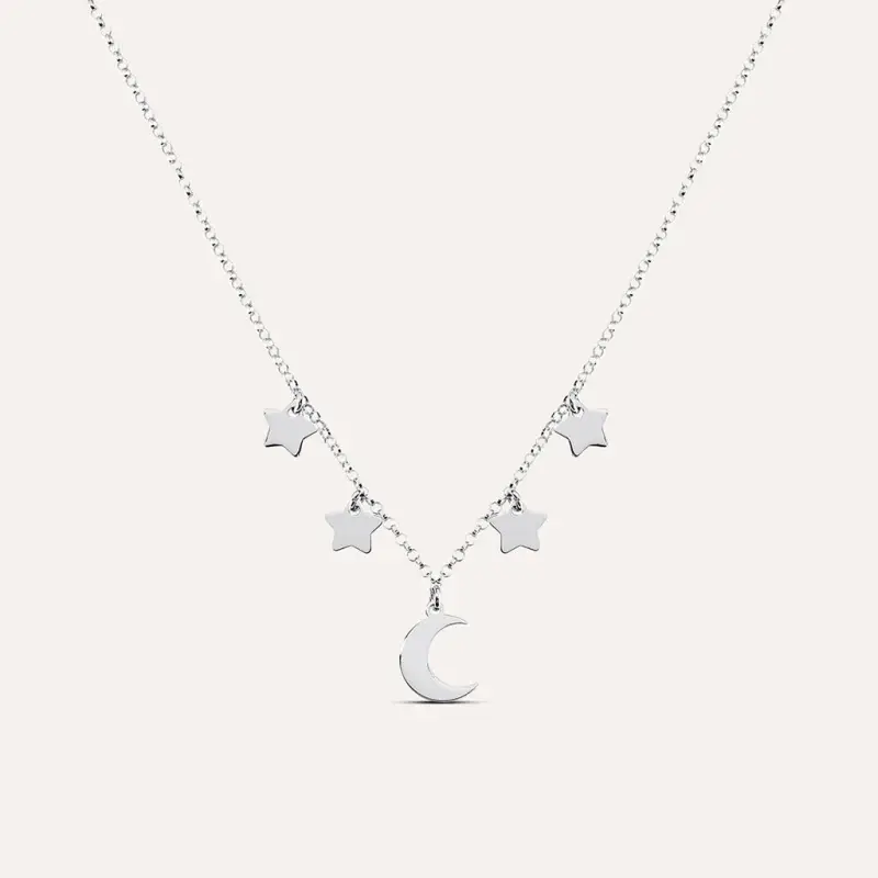 Collana Silver Collection Argento Rodiato