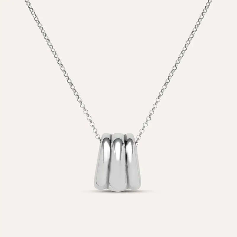Collana Silver Collection Argento Rodiato