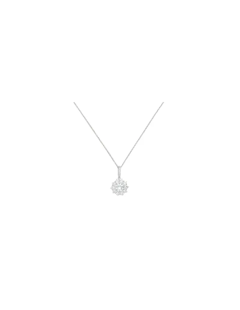 Collana Silver Elegance Argento Rodiato Cubic Zirconia 1694906