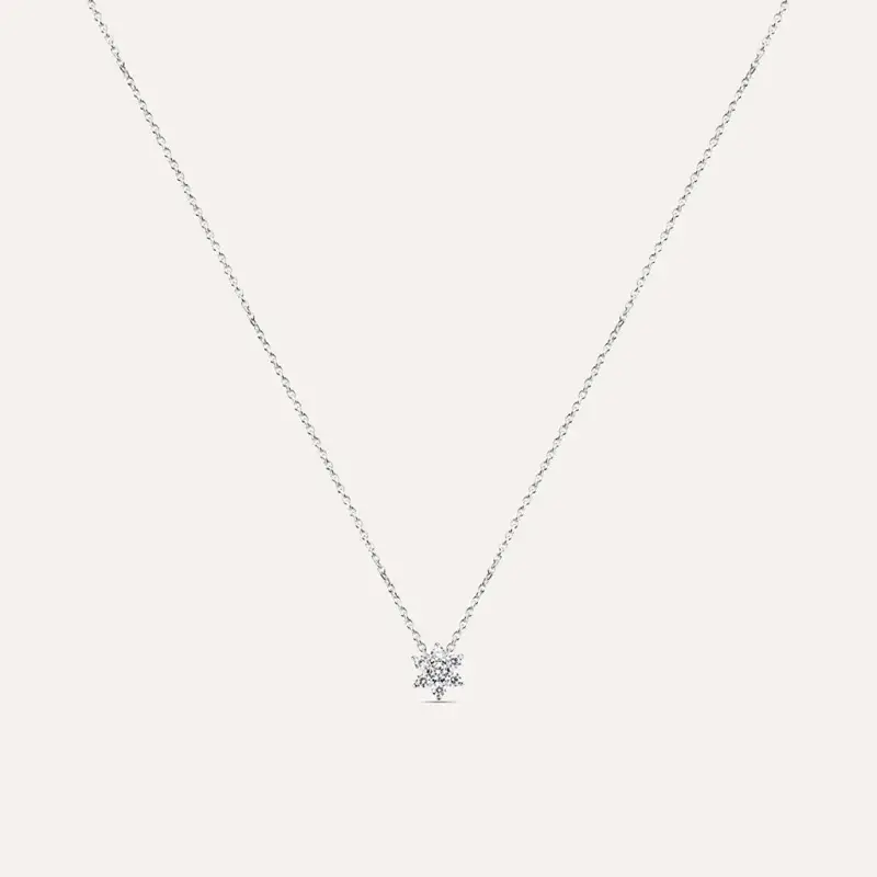 Collana Silver Elegance Argento Rodiato Cubic Zirconia