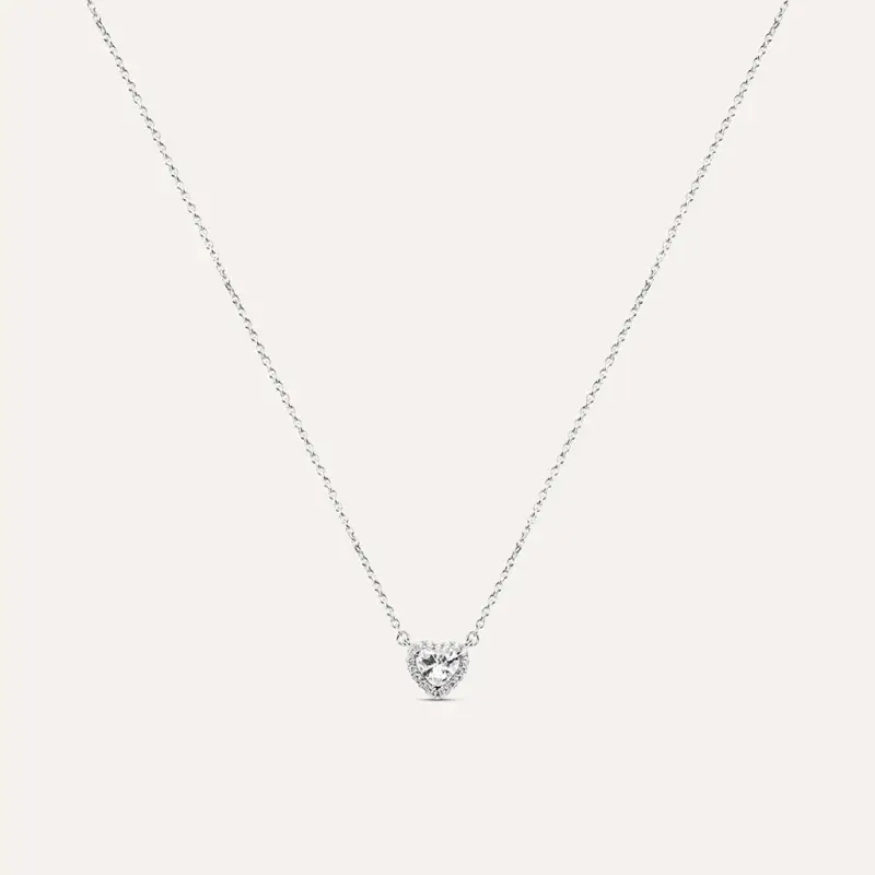 Collana Silver Elegance Argento Rodiato Cubic Zirconia