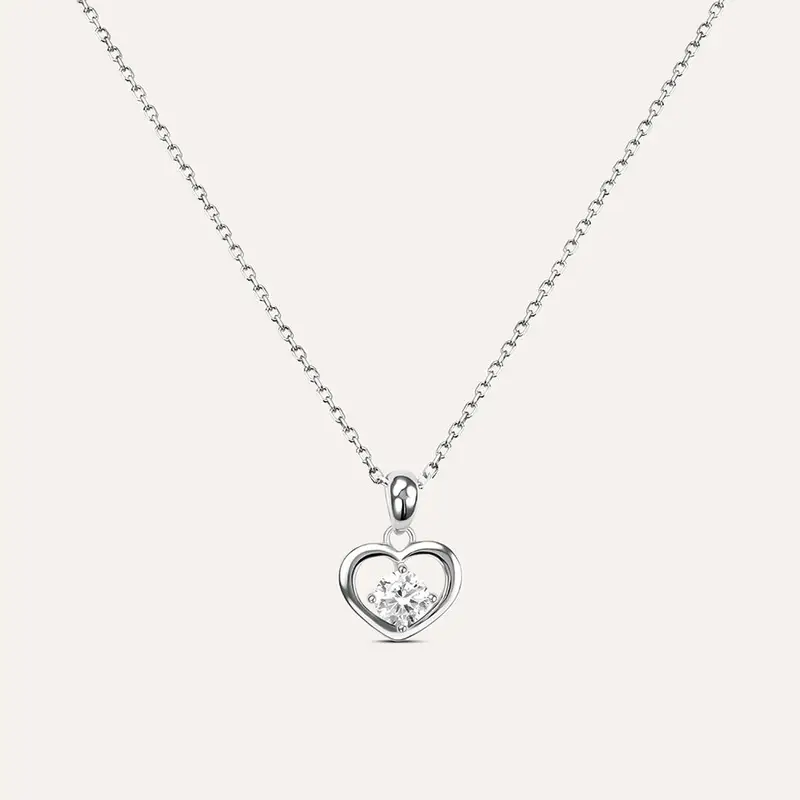 Collana Silver Elegance Argento Rodiato Cubic Zirconia