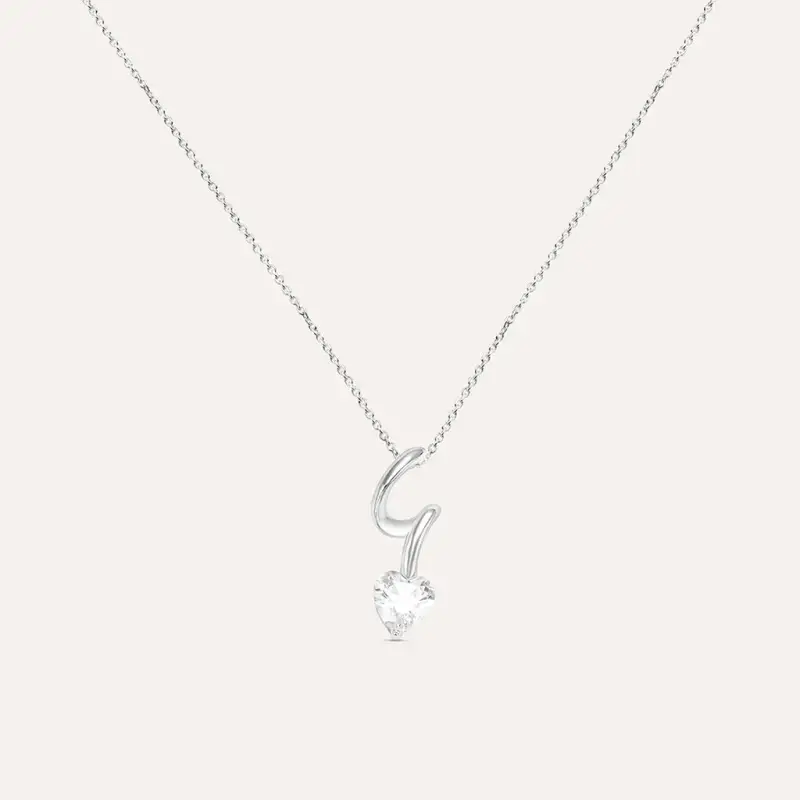 Collana Silver Elegance Argento Rodiato Cubic Zirconia