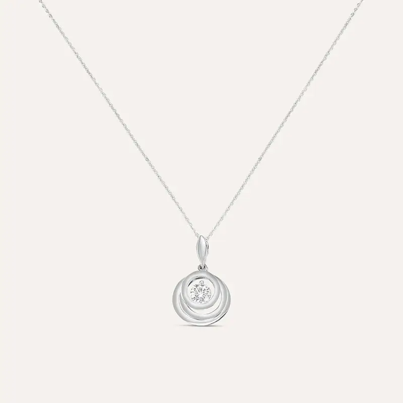 Collana Silver Elegance Argento Rodiato Cubic Zirconia