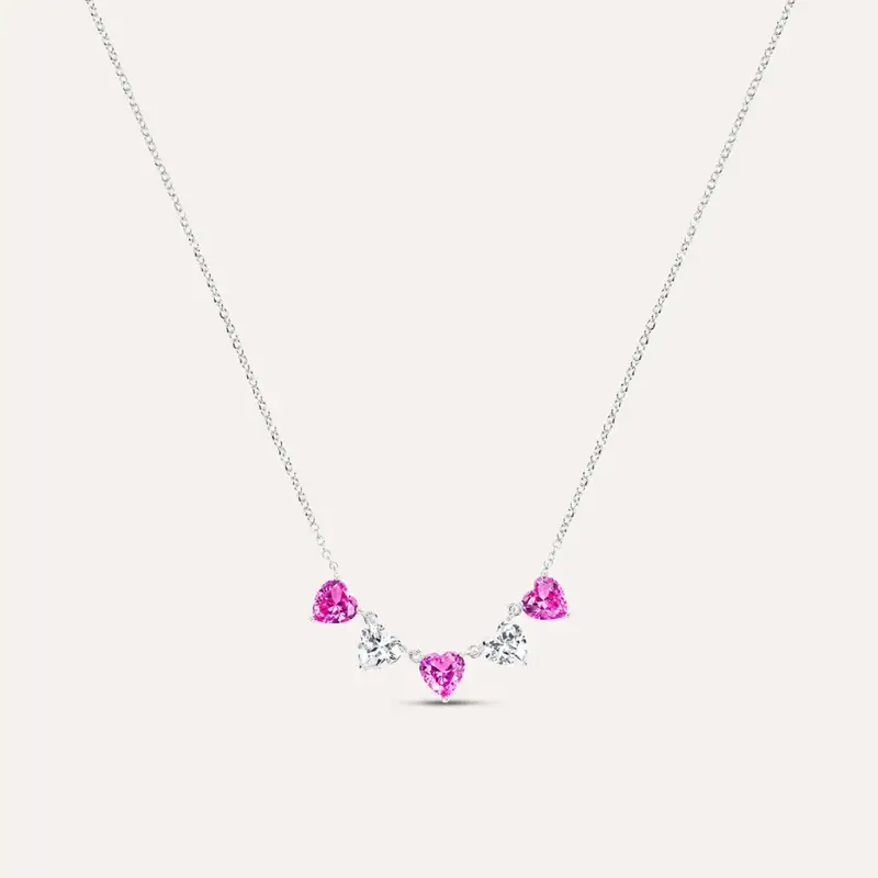 Collana Silver Elegance Argento Rodiato Cubic Zirconia