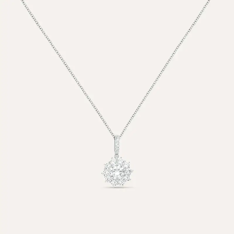 Collana Silver Elegance Argento Rodiato Cubic Zirconia