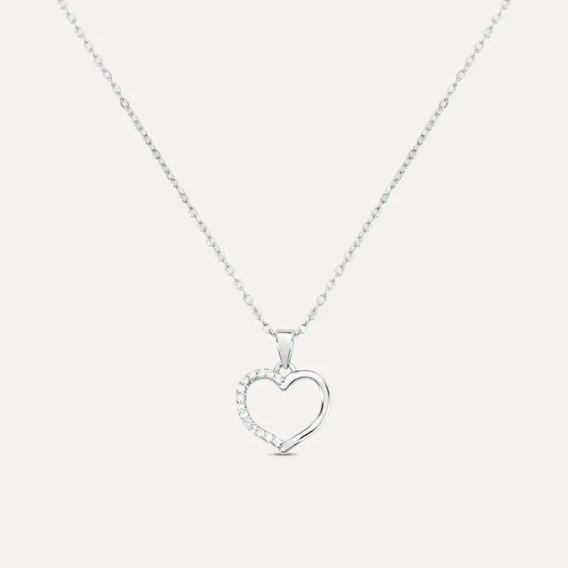 Collana Silver Moments Argento Rodiato Cubic Zirconia
