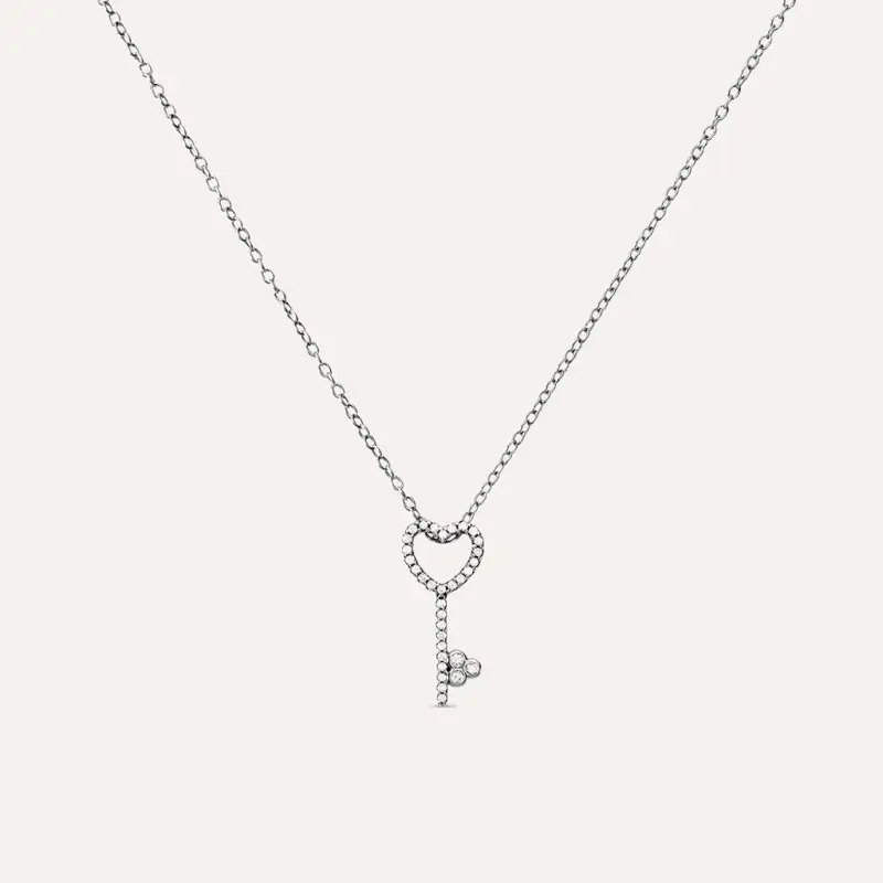 Collana Silver Moments Argento Rodiato Cubic Zirconia