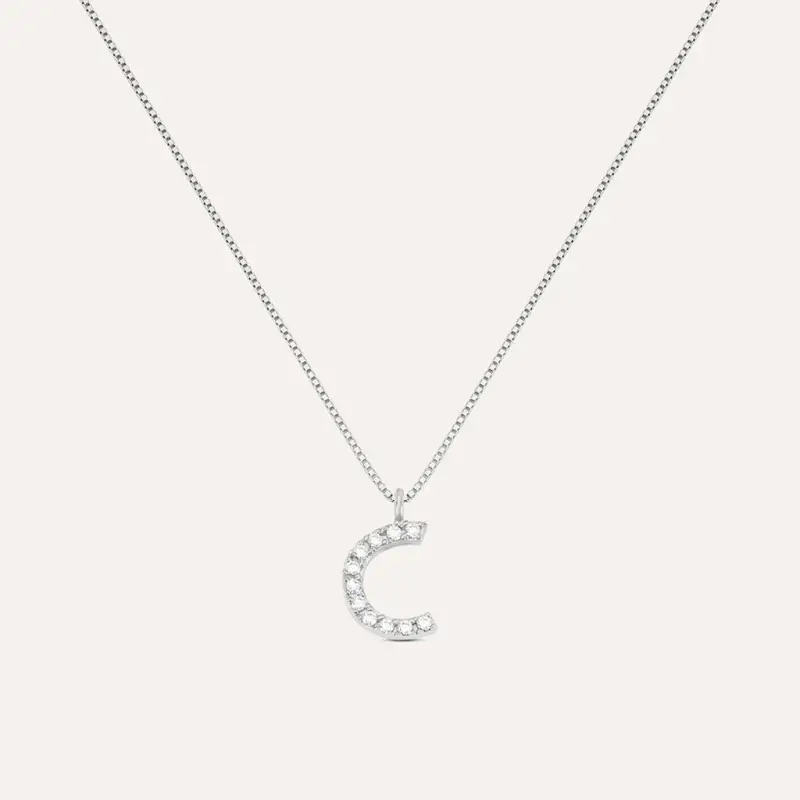 Collana Silver Moments Argento Rodiato Cubic Zirconia