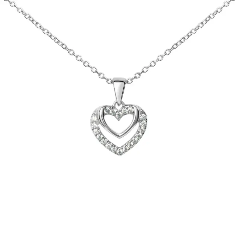 Collana Silver Moments Argento Rodiato Cubic Zirconia