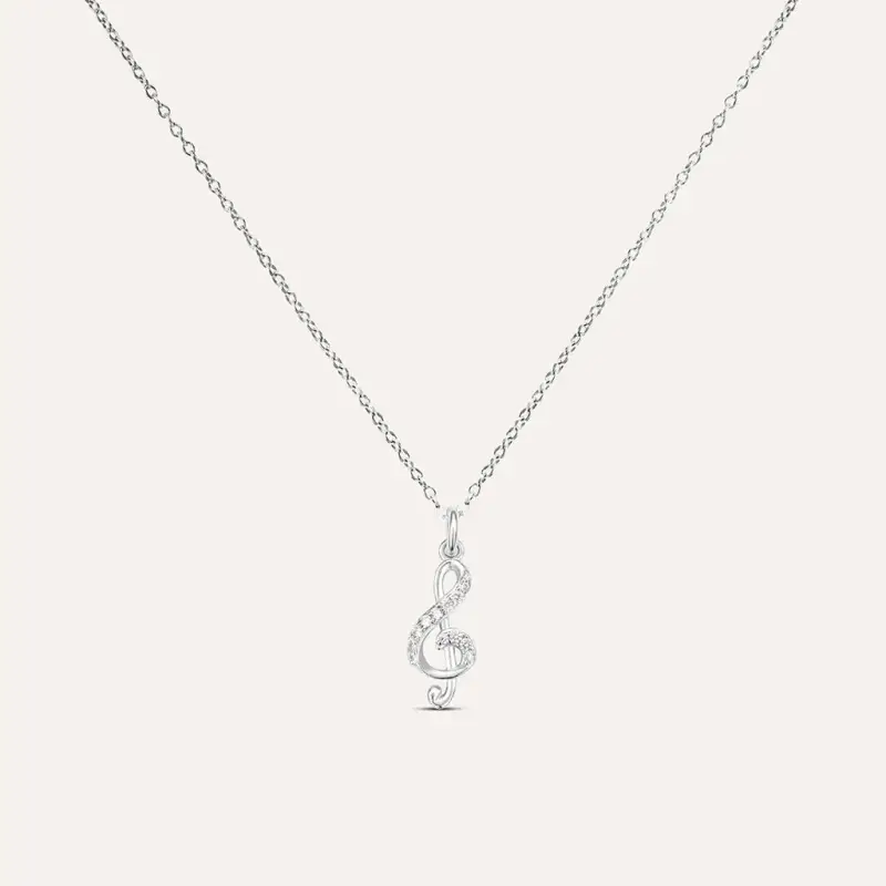 Collana Silver Moments Argento Rodiato Cubic Zirconia