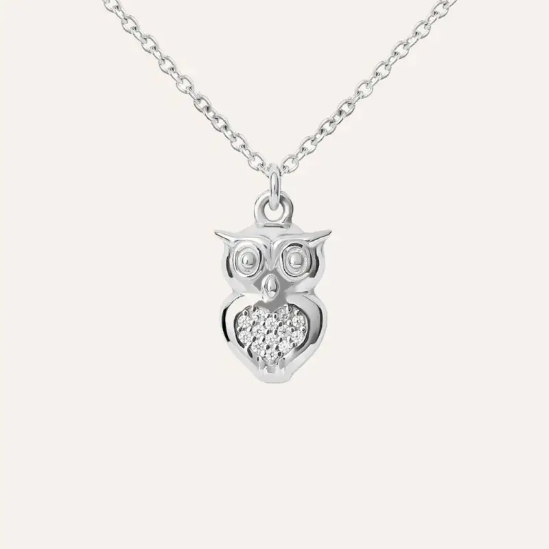 Collana Silver Moments Argento Rodiato Cubic Zirconia