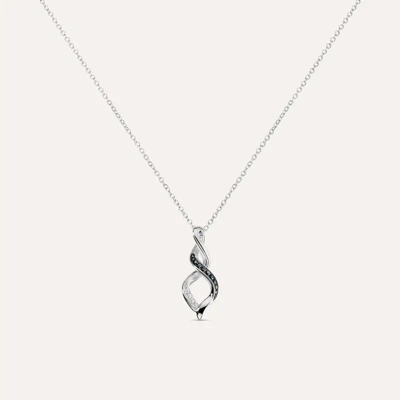 Collana Silver Shine Argento Rodiato Cubic Zirconia