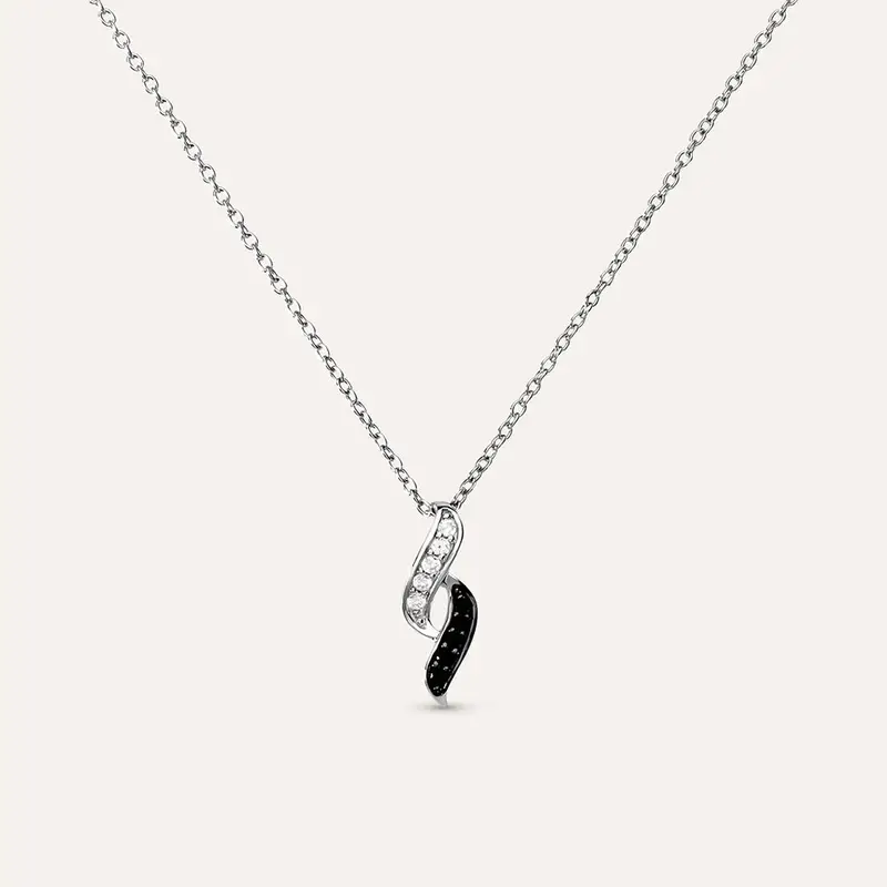 Collana Silver Shine Argento Rodiato Cubic Zirconia