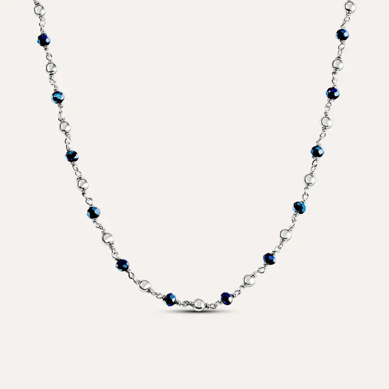 Collana Silver Soul Argento Rodiato Cristallo