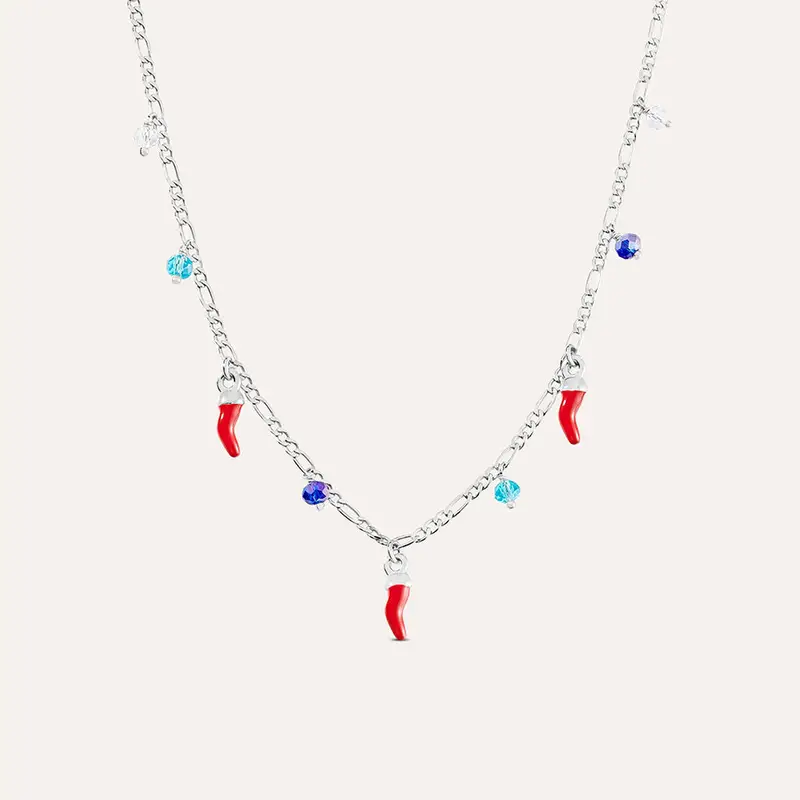 Collana Silver Soul Argento Rodiato Cristallo