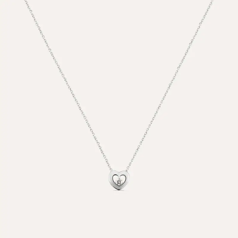 Collana Sophia Oro Bianco Diamante