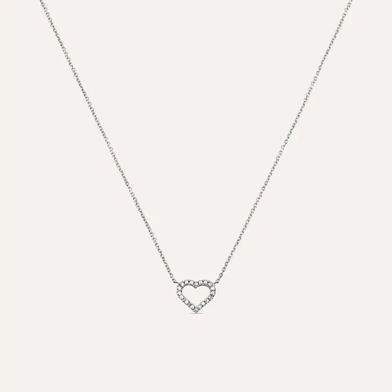 Collana Sophia Oro Bianco Diamante