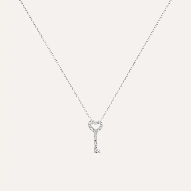 Collana Sophia Oro Bianco Diamante