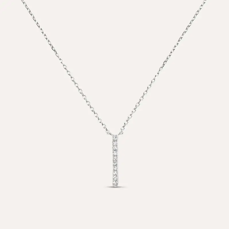 Collana Sophia Oro Bianco Diamante