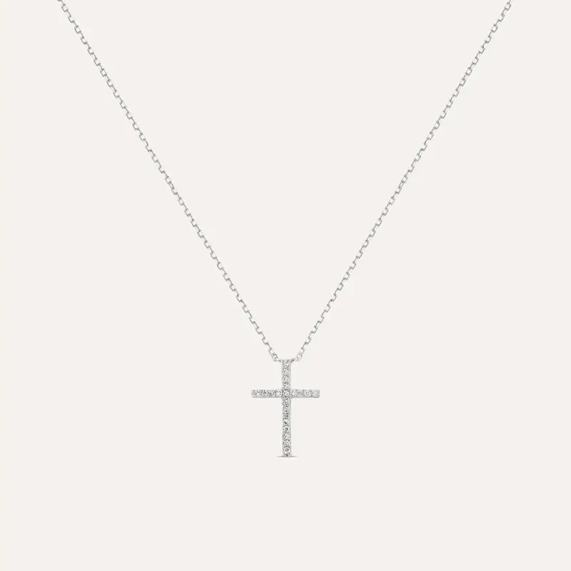 Collana Sophia Oro Bianco Diamante