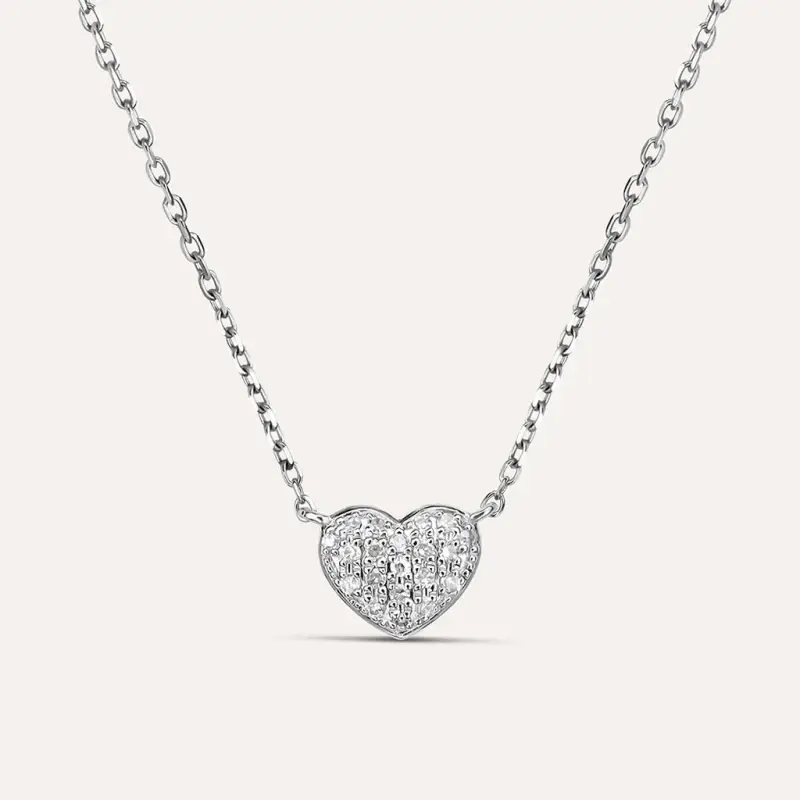 Collana Sophia Oro Bianco Diamante