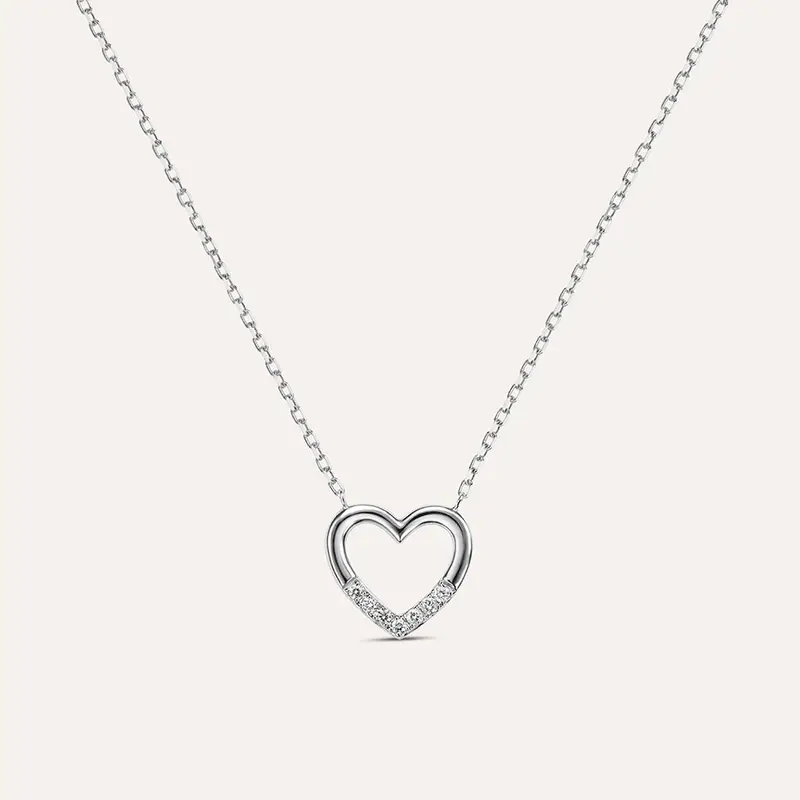 Collana Sophia Oro Bianco Diamante