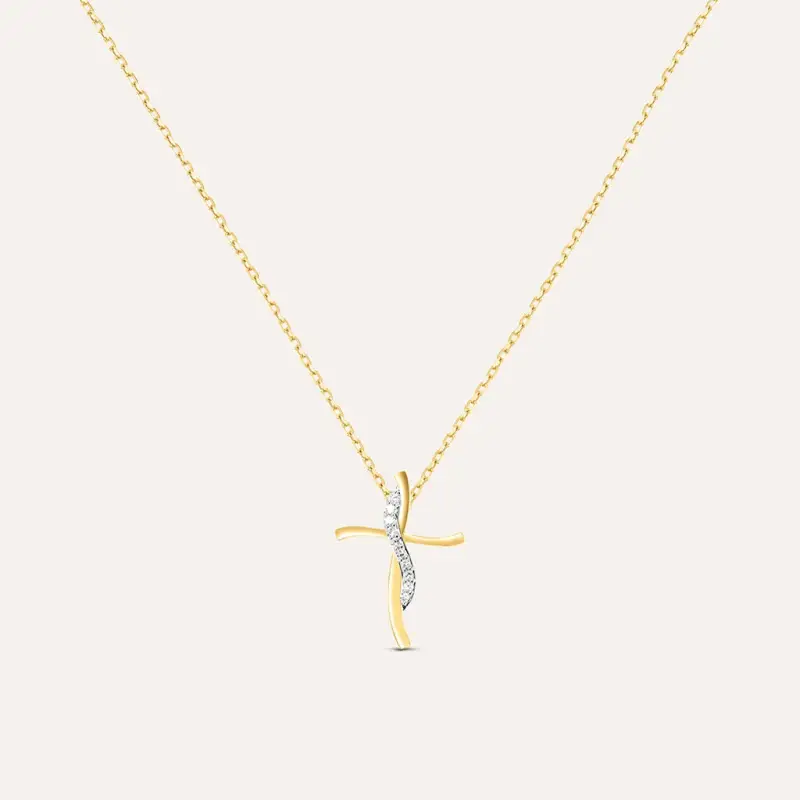 Collana Sophia Oro Giallo Diamante