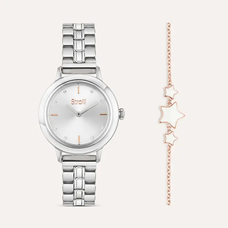 Combo Orologio Al Quarzo Stroili Londra