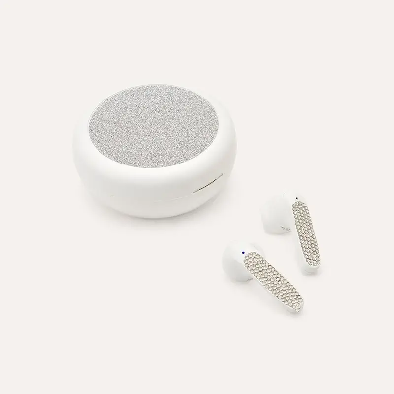 Cuffie Bluetooth Bianche compatibili con Stroili Smartwatch Band e Square