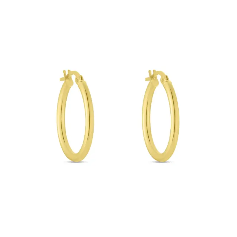 Orecchini A Cerchio Gold Essence Oro Giallo