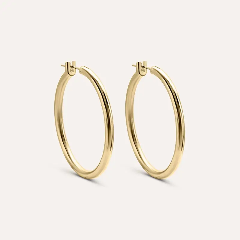 Orecchini A Cerchio Golden Dream Placcato Oro Giallo