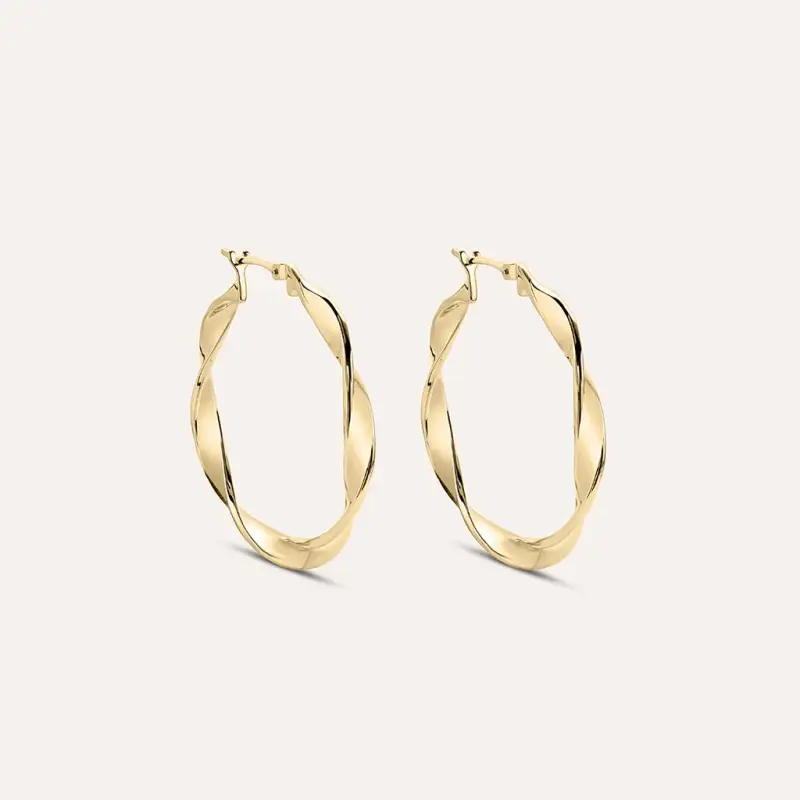 Orecchini A Cerchio Golden Dream Placcato Oro Giallo
