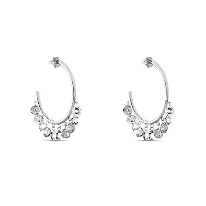 Orecchini a cerchio Lady Chic Wow Acciaio