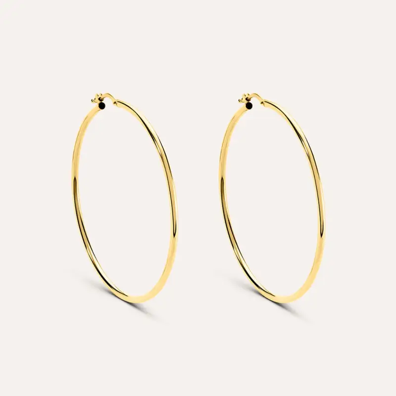 Orecchini A Cerchio Toujours Oro Giallo