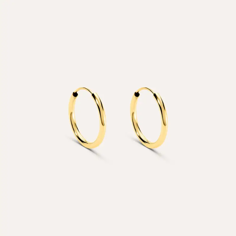 Orecchini A Cerchio Toujours Oro Giallo