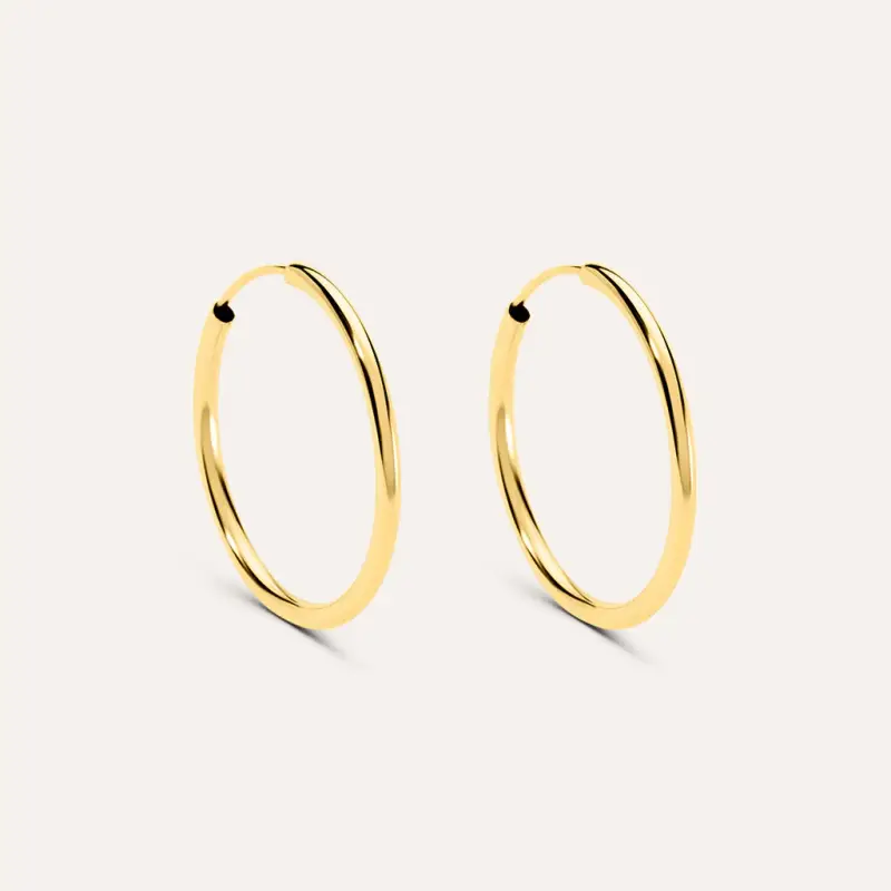 Orecchini A Cerchio Toujours Oro Giallo