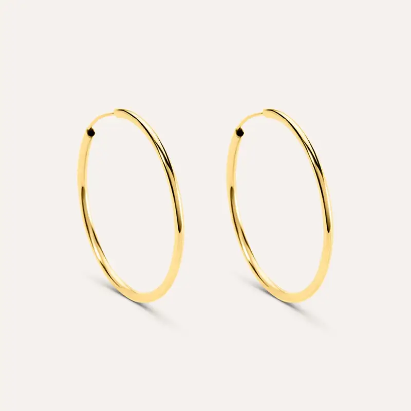 Orecchini A Cerchio Toujours Oro Giallo