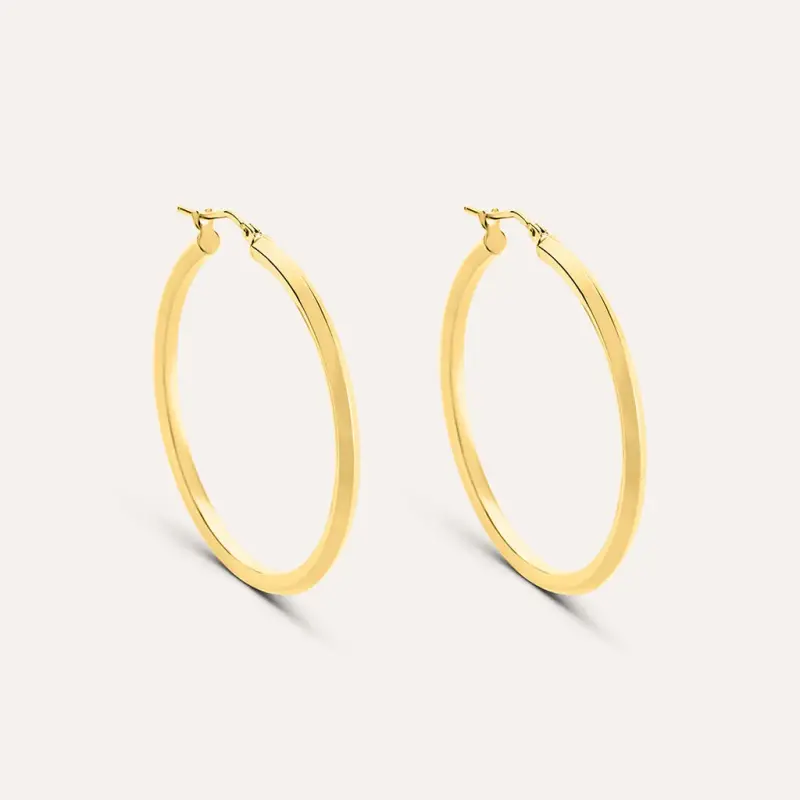 Orecchini A Cerchio Toujours Oro Giallo