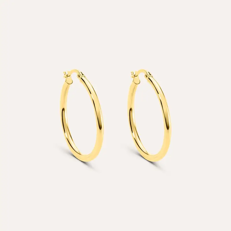 Orecchini A Cerchio Toujours Oro Giallo