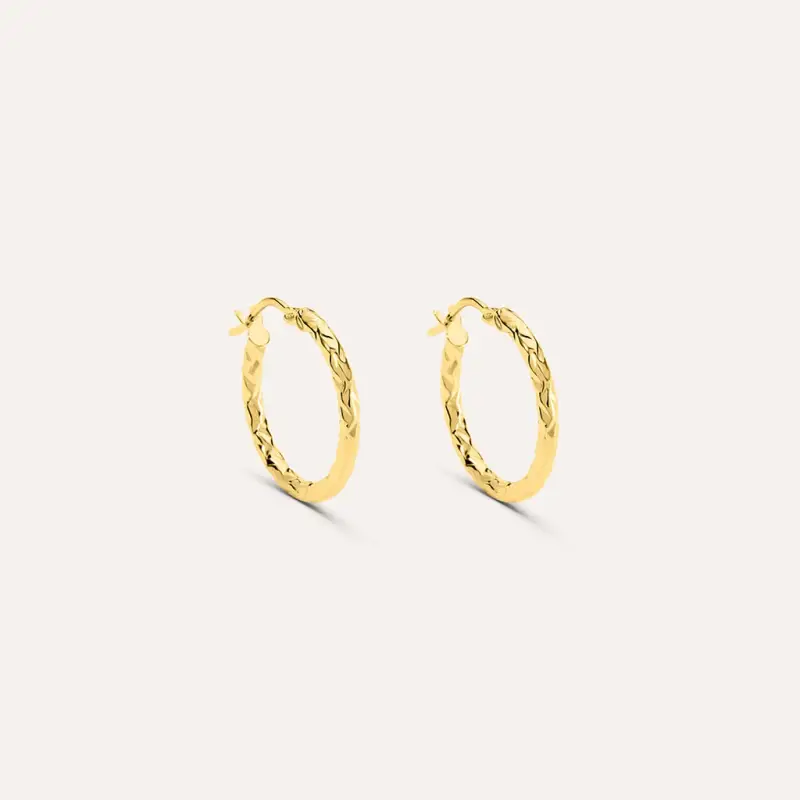 Orecchini A Cerchio Toujours Oro Giallo