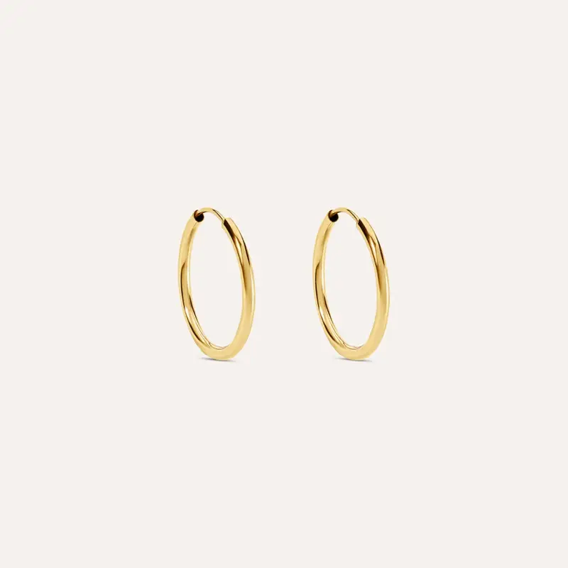 Orecchini A Cerchio Toujours Oro Giallo