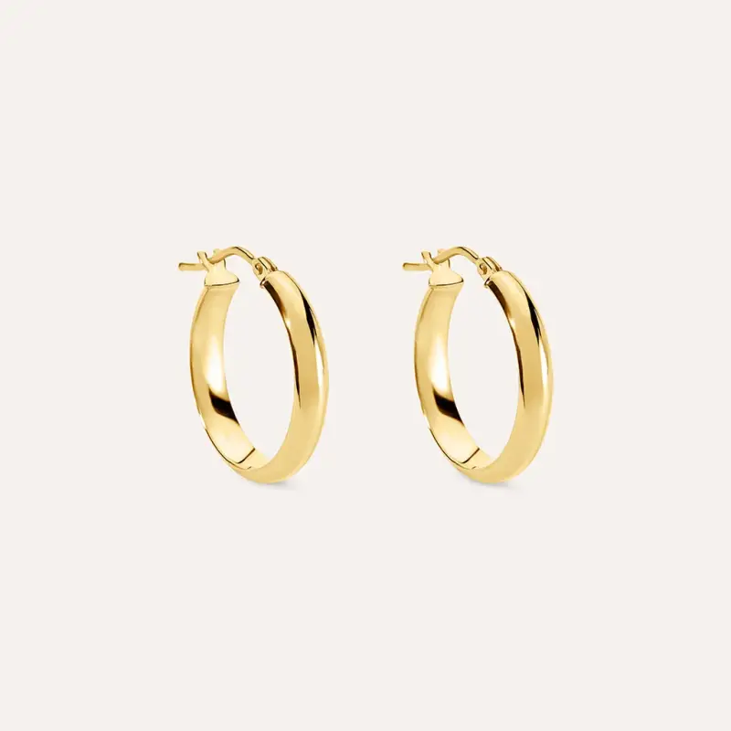 Orecchini A Cerchio Toujours Oro Giallo