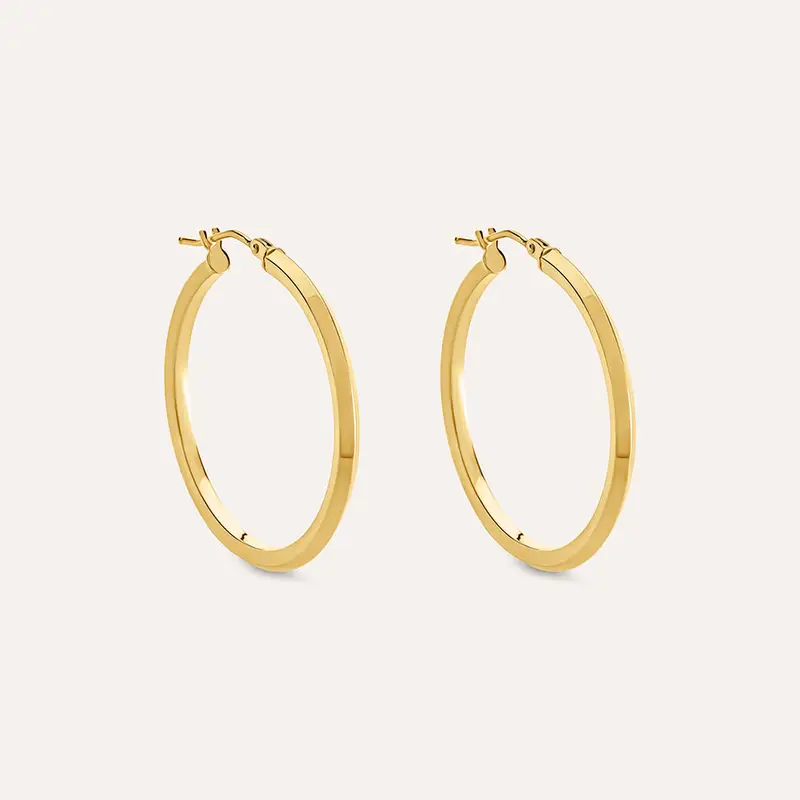 Orecchini A Cerchio Toujours Oro Giallo